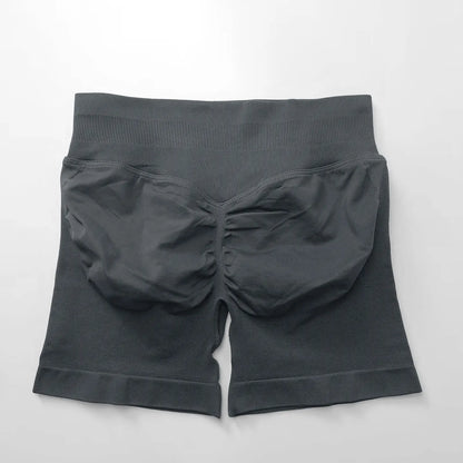 Elevate Your Workout with NCLAGEN Women's Impact Shorts - Seamless 4.5" Biker Shorts for Ultimate Comfort and Style