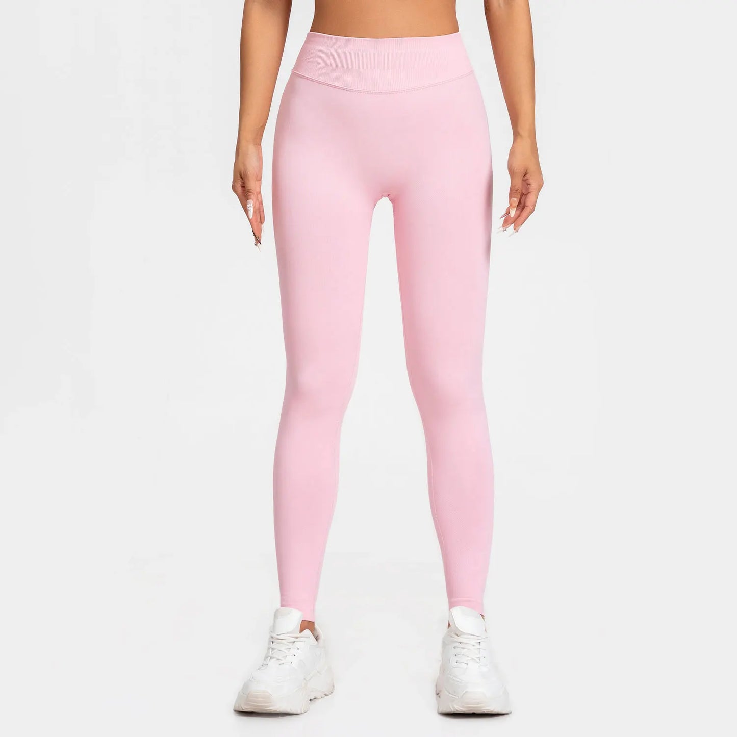 Elevate Your Workout with NCLAGEN Women's Seamless Yoga Leggings - Tummy Control & Squat Proof for Ultimate Comfort and Style