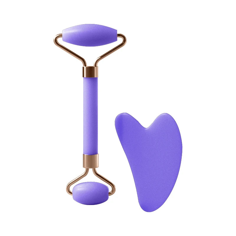 Revitalize Your Skin with the Resin Facial Massage Roller – Perfect for Face, Neck, and Eye Care!