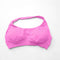 Elevate Your Workout with the NCLAGEN Women's Seamless Halter Sports Bra - High Support Push-Up Design for Ultimate Comfort and Style