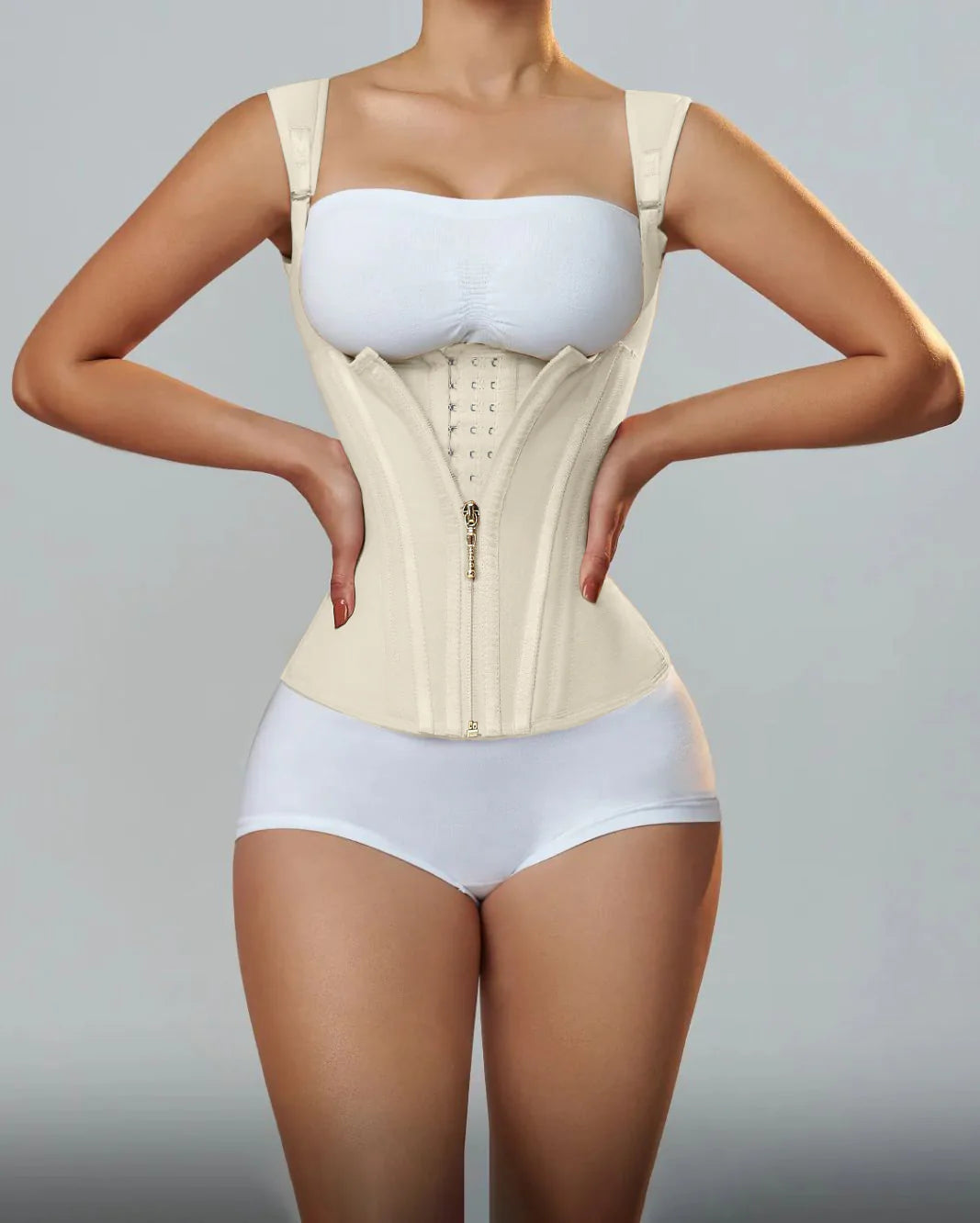Transform Your Figure with the Shapshe® Women's Waist Trainer Corset Vest – Ultimate Body Shaper with Steel Bones