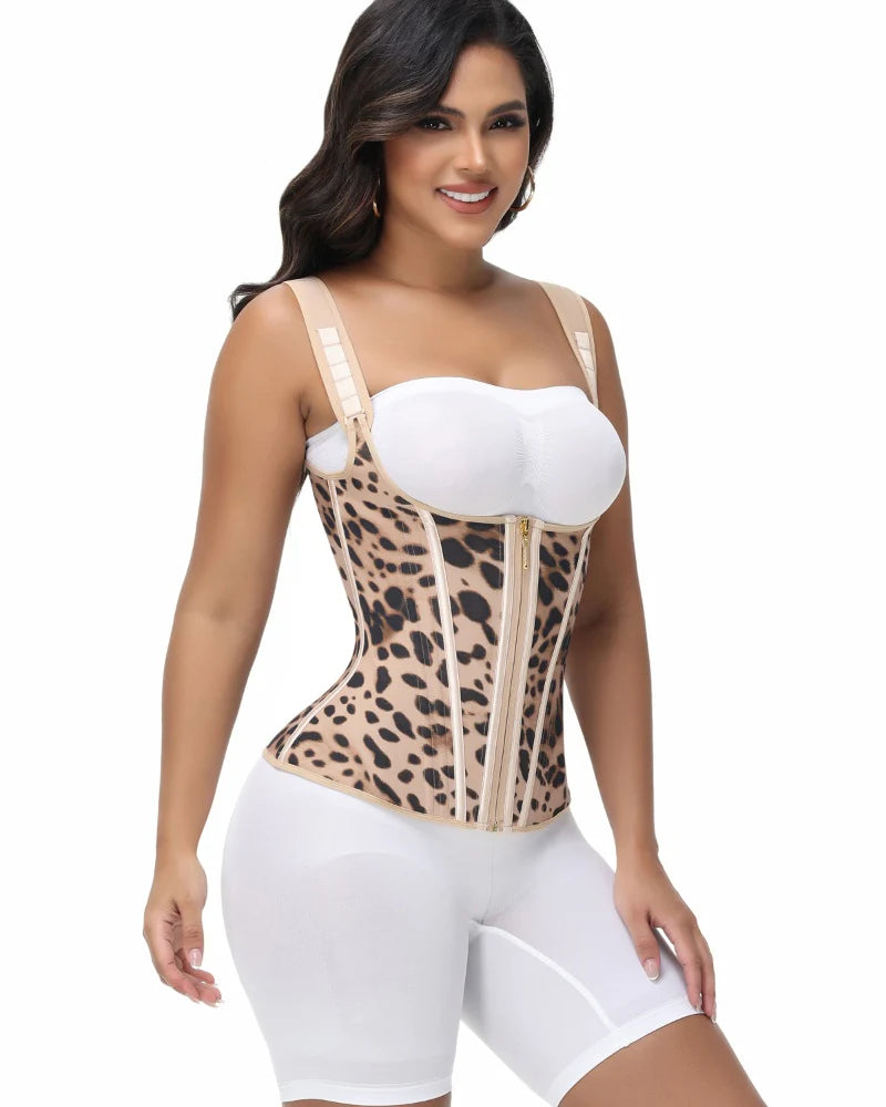 Transform Your Figure with the Shapshe® Women's Waist Trainer Corset Vest – Ultimate Body Shaper with Steel Bones