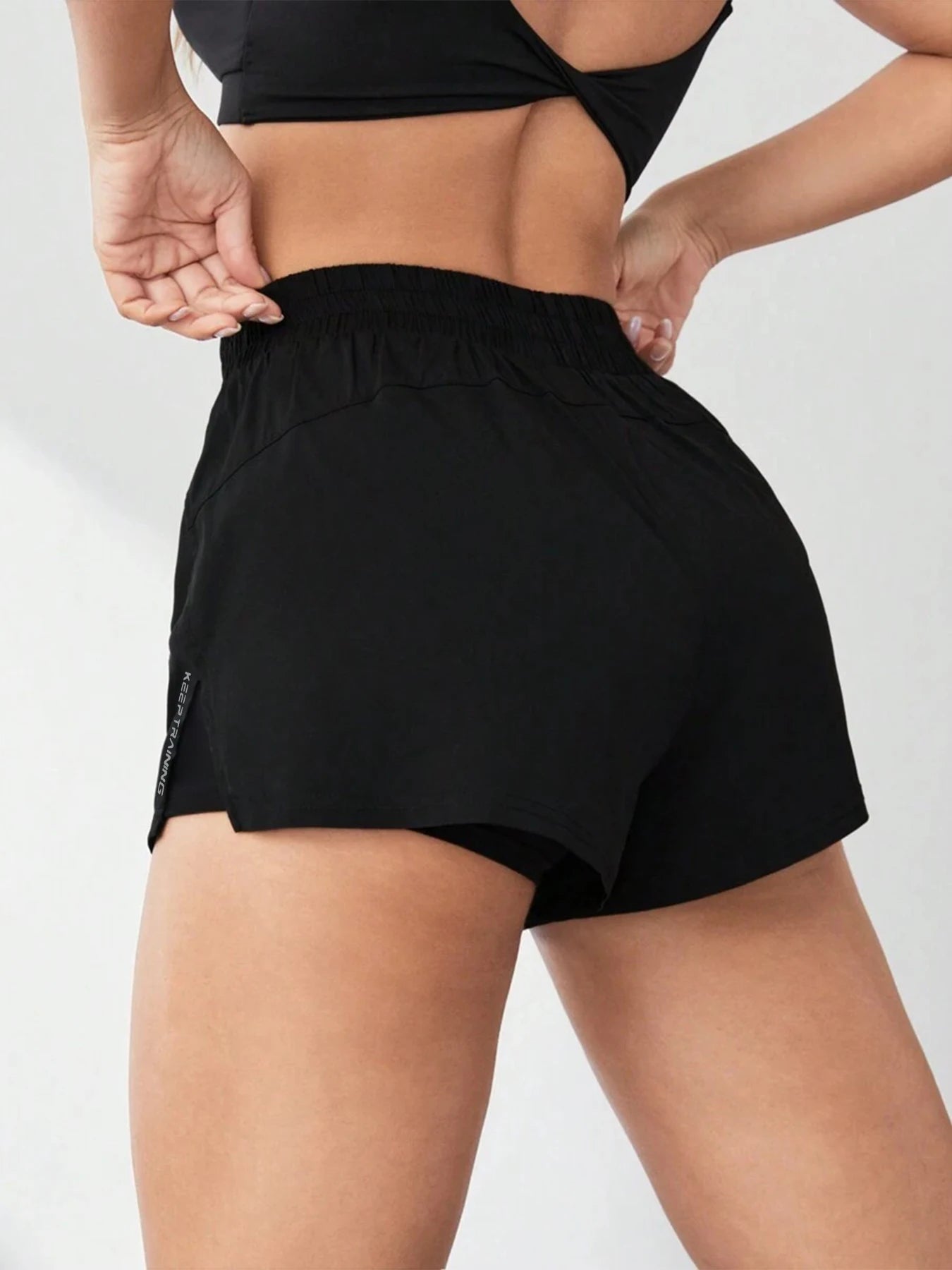 Elevate Your Workout with Our 2026 Faux Two-Piece Anti-Exposure Yoga Shorts - Perfect for Fitness, Running, and Casual Wear!