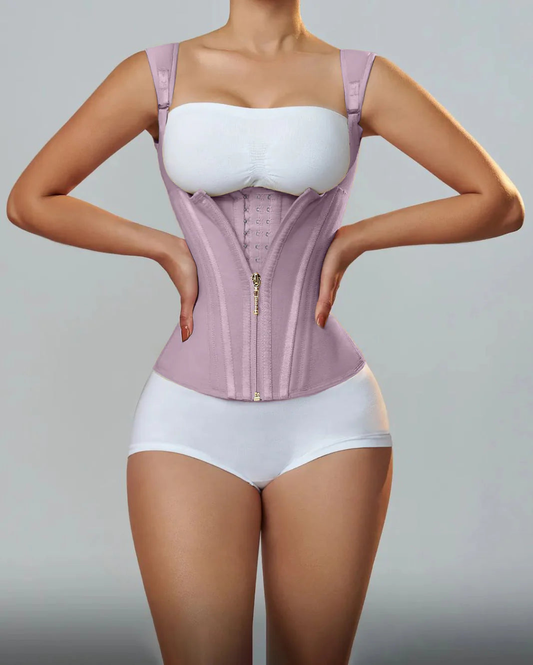 Transform Your Figure with the Shapshe® Women's Waist Trainer Corset Vest – Ultimate Body Shaper with Steel Bones