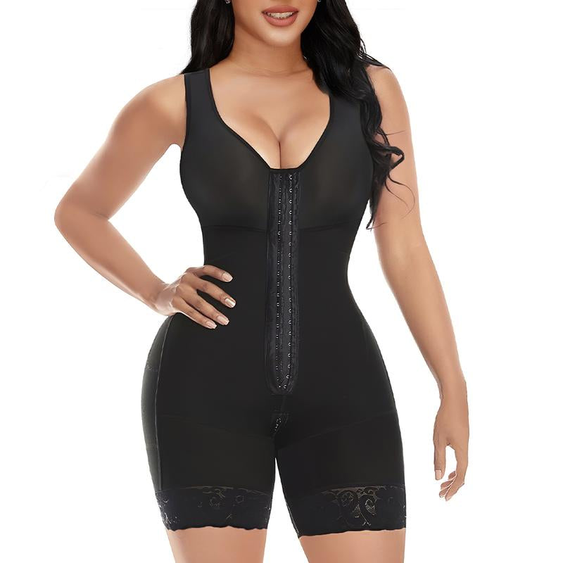 YIANNA Women's Fajas Colombianas Shapewear - Tummy Control and Butt Lifter with Convenient Zipper Crotch