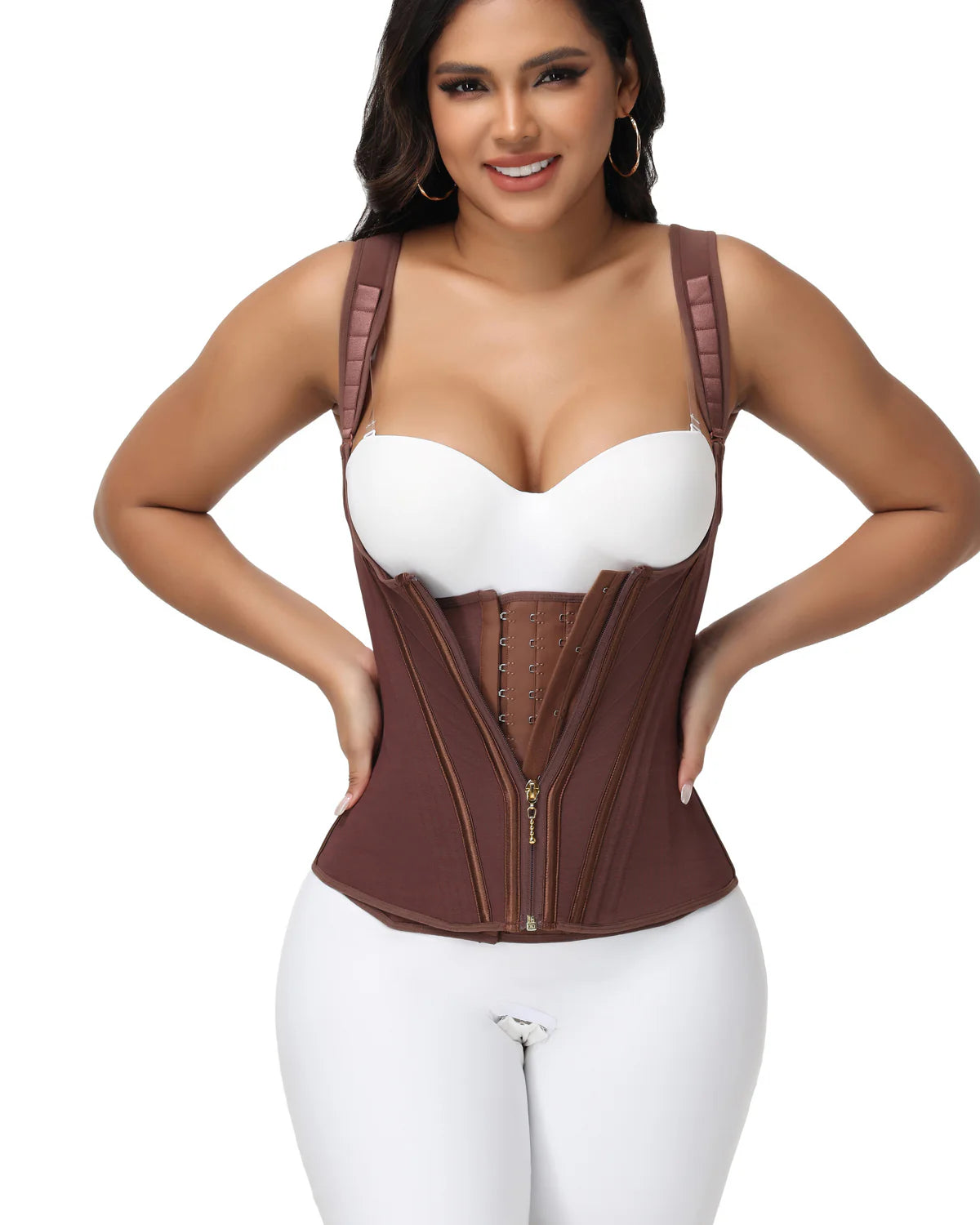 Transform Your Figure with the Shapshe® Women's Waist Trainer Corset Vest – Ultimate Body Shaper with Steel Bones