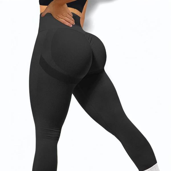 Fall Sporty Women'S High Waist Ruched Sports Leggings, Sport Plain High Stretch Skinny Pants for Yoga Running Gym Workout, Workout Clothes for Women, Women Sport & Outdoor Clothing for Back to School, Plz Order a Size Up, Fall Outfits 2024, 90S Clothes