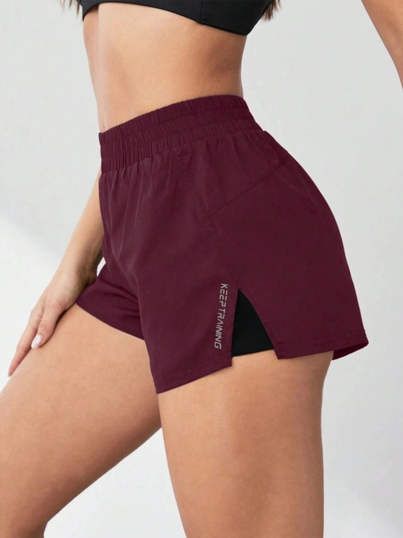Elevate Your Workout with Our 2026 Faux Two-Piece Anti-Exposure Yoga Shorts - Perfect for Fitness, Running, and Casual Wear!