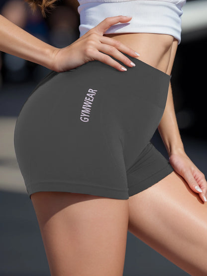 Elevate Your Workout with High-Waisted Fitness Shorts for Women - Breathable, Slim-Fit Cycling and Yoga Pants