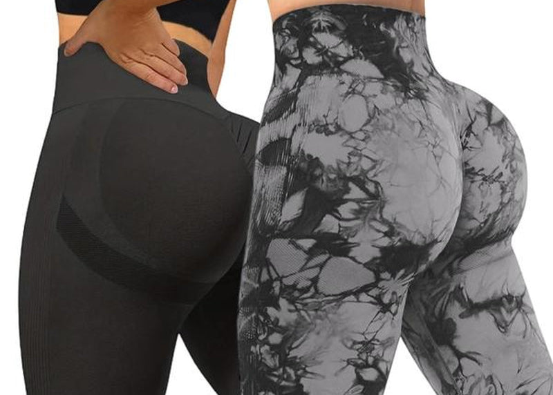 Fall Sporty Women'S High Waist Ruched Sports Leggings, Sport Plain High Stretch Skinny Pants for Yoga Running Gym Workout, Workout Clothes for Women, Women Sport & Outdoor Clothing for Back to School, Plz Order a Size Up, Fall Outfits 2024, 90S Clothes