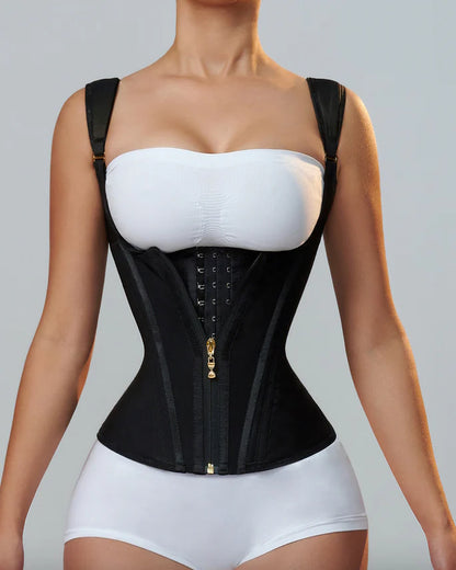 Transform Your Figure with the Shapshe® Women's Waist Trainer Corset Vest – Ultimate Body Shaper with Steel Bones