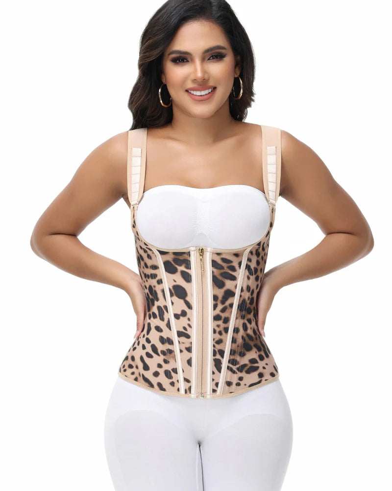 Transform Your Figure with the Shapshe® Women's Waist Trainer Corset Vest – Ultimate Body Shaper with Steel Bones