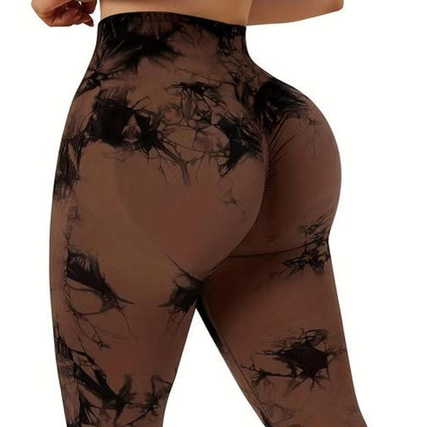 Fall Sporty Women'S High Waist Ruched Sports Leggings, Sport Plain High Stretch Skinny Pants for Yoga Running Gym Workout, Workout Clothes for Women, Women Sport & Outdoor Clothing for Back to School, Plz Order a Size Up, Fall Outfits 2024, 90S Clothes