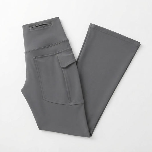 High Waisted Flared Yoga Pants