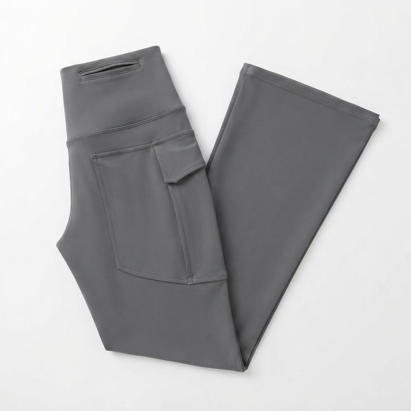 High Waisted Flared Yoga Pants
