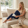 Soft fleece lining of VERA Cozy Sculpt Leggings at home
