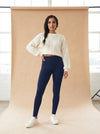 Model wearing the VERA Cozy Sculpt Leggings, studio